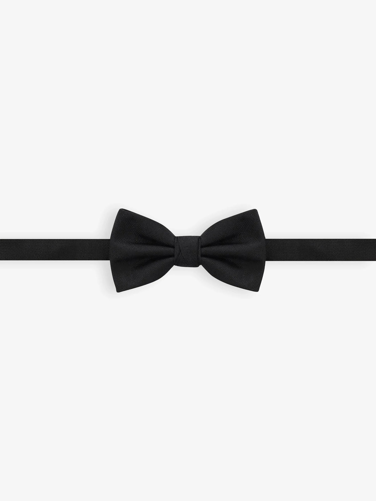 Noeud papillon uni noir - IZAC