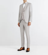 Costume col châle gris - IZAC