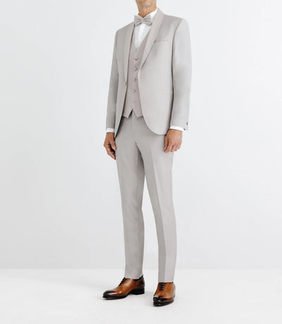 Costume col châle gris - IZAC