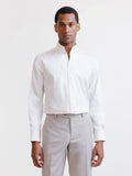 Chemise col philosophe écru - IZAC