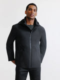 Blouson à capuche noir - IZAC
