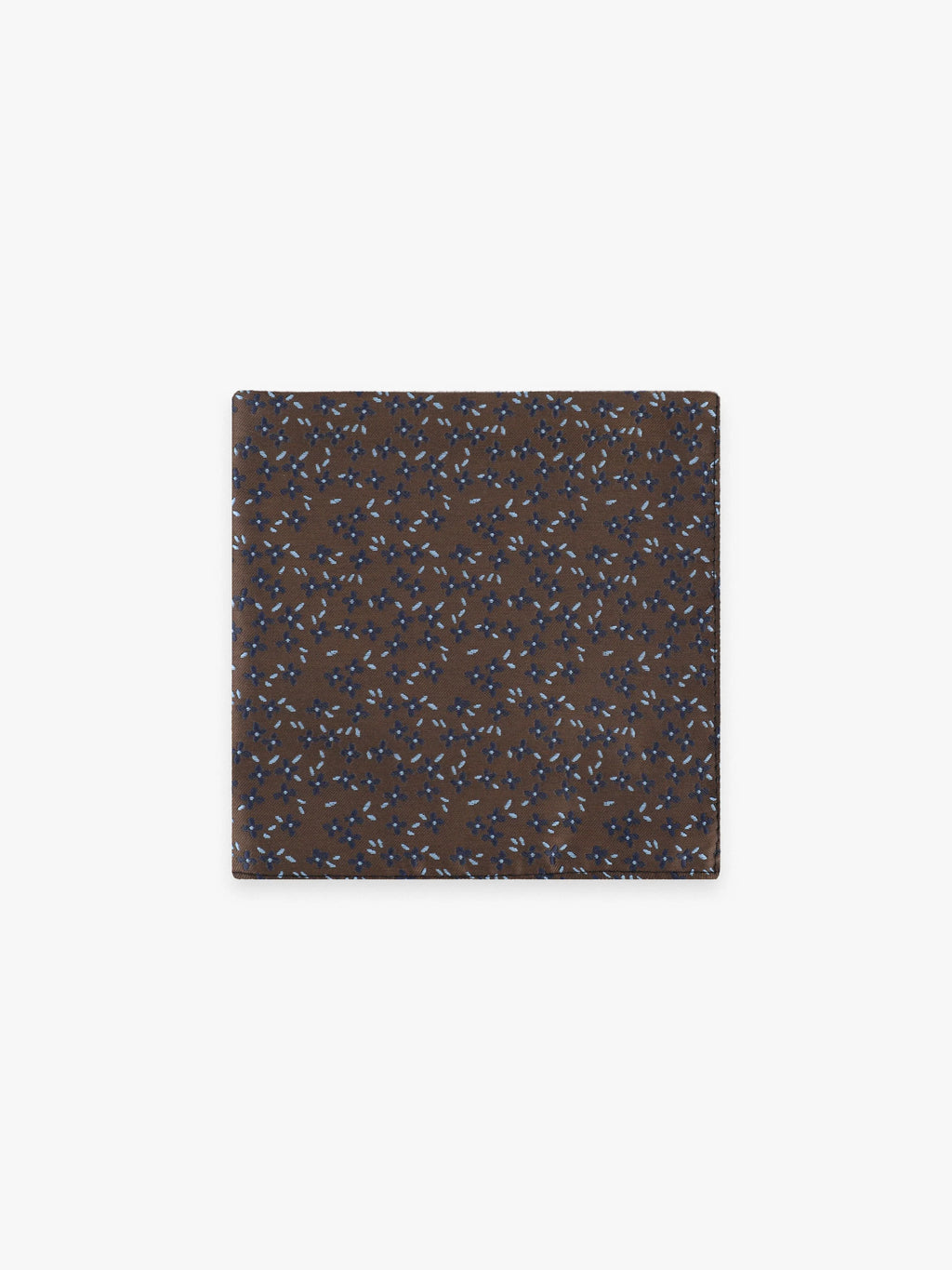 Pochette fantaisie marron - IZAC