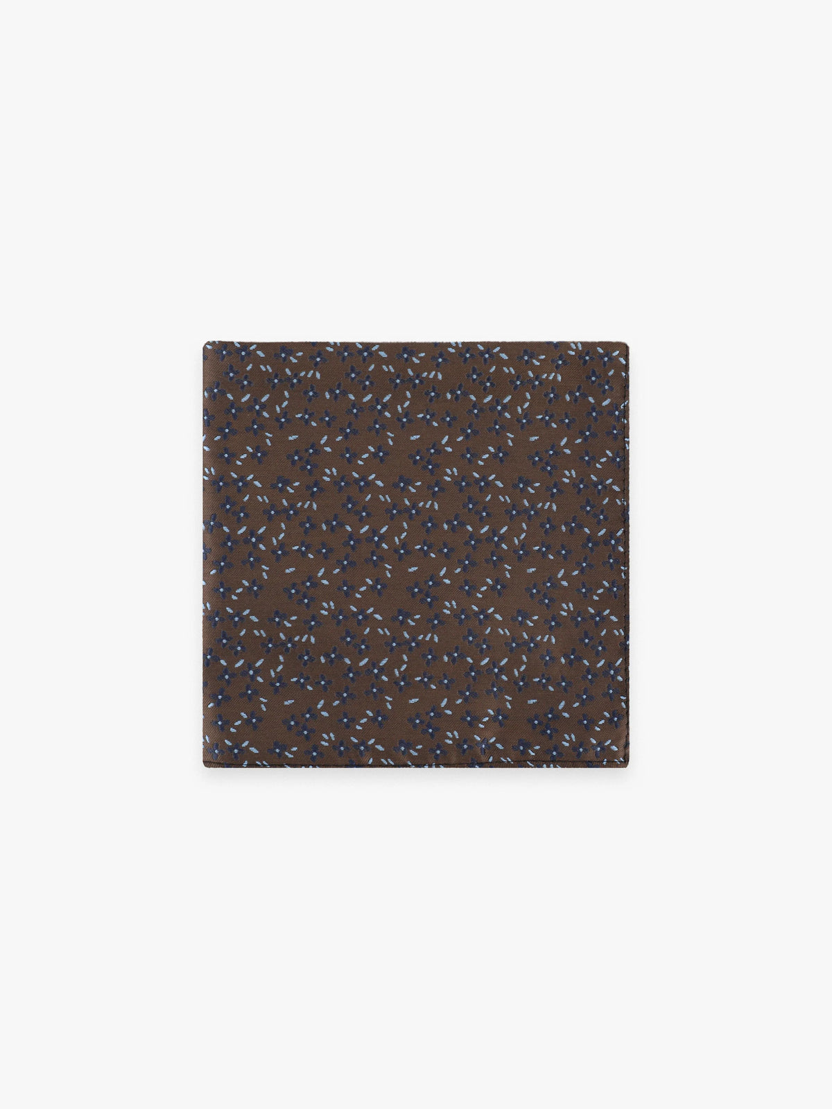 Pochette fantaisie marron - IZAC