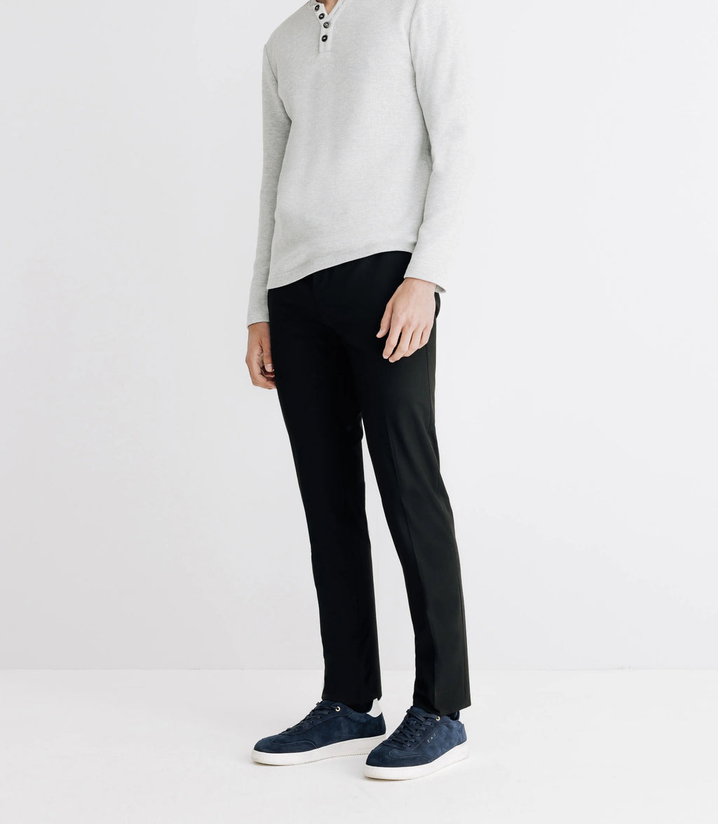 T-shirt avec boutons gris - IZAC