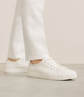 Chaussures baskets en toile écru - IZAC