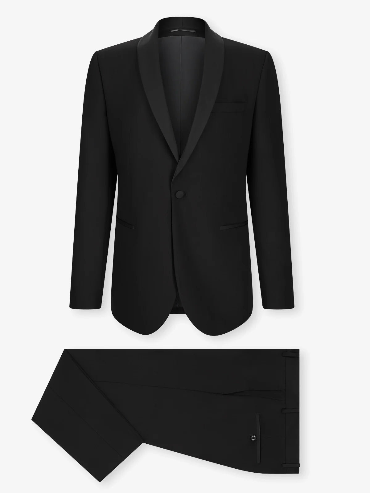 Costume col châle noir - IZAC