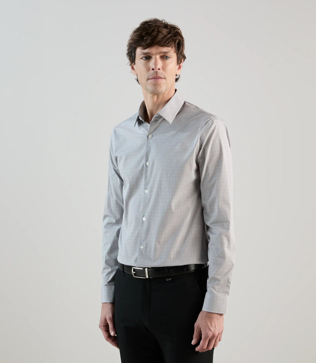 Chemise fantaisie blanche - IZAC