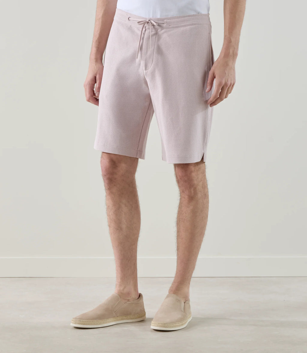 Bermuda en maille mauve - IZAC