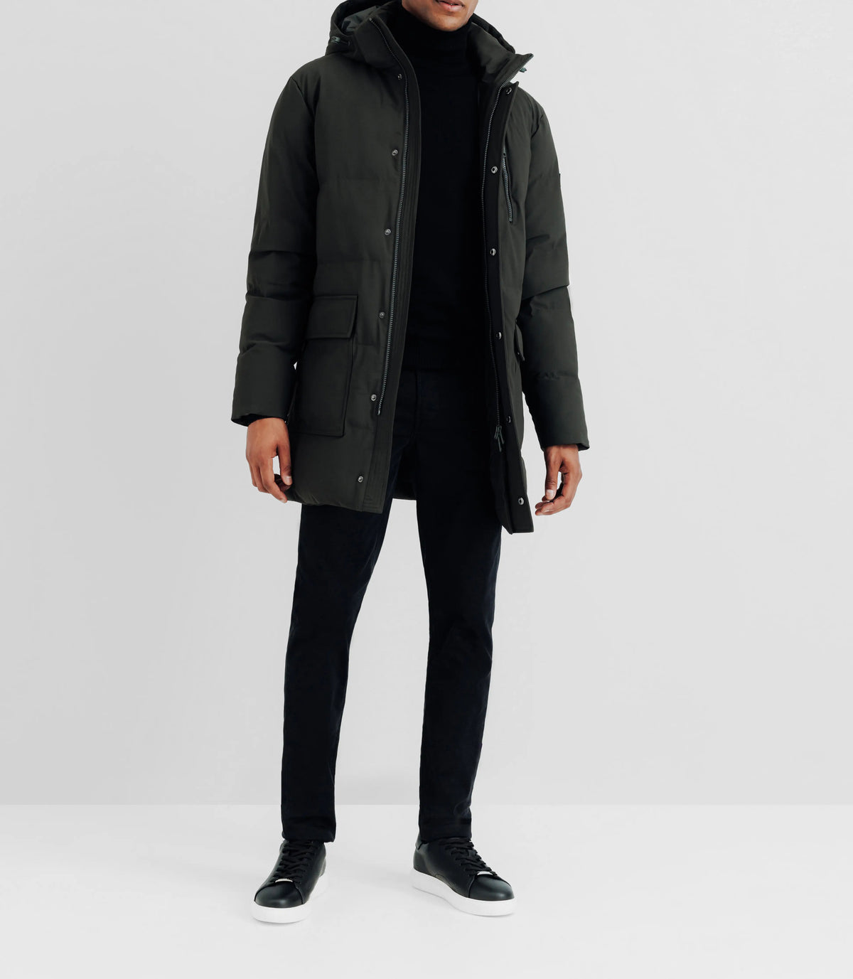 Parka longue kaki - IZAC
