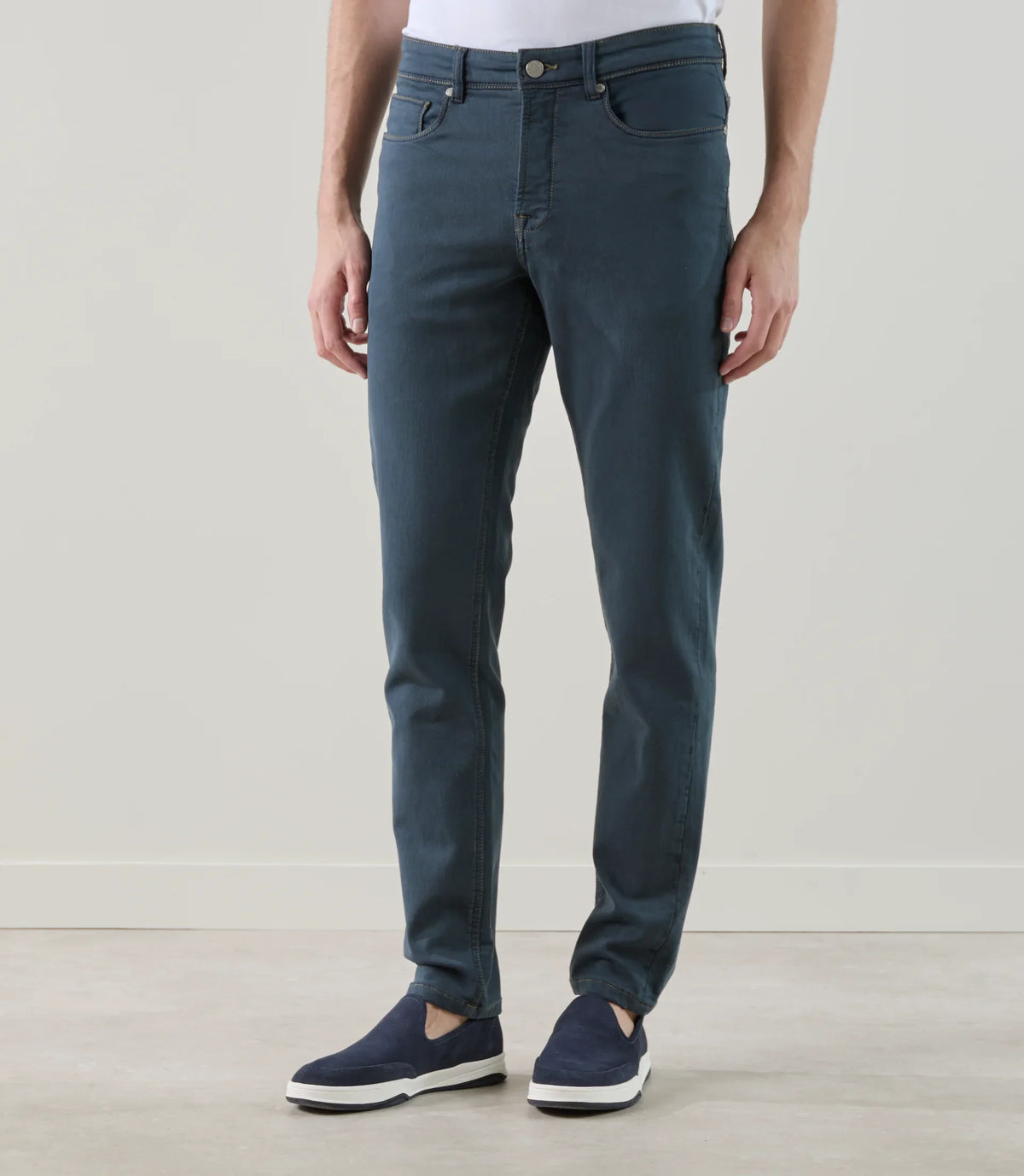 Jean 5 poches stretch bleu - IZAC