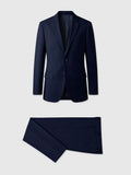 Costume 2 boutons bleu - IZAC