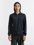 Polo zippé anthracite - IZAC
