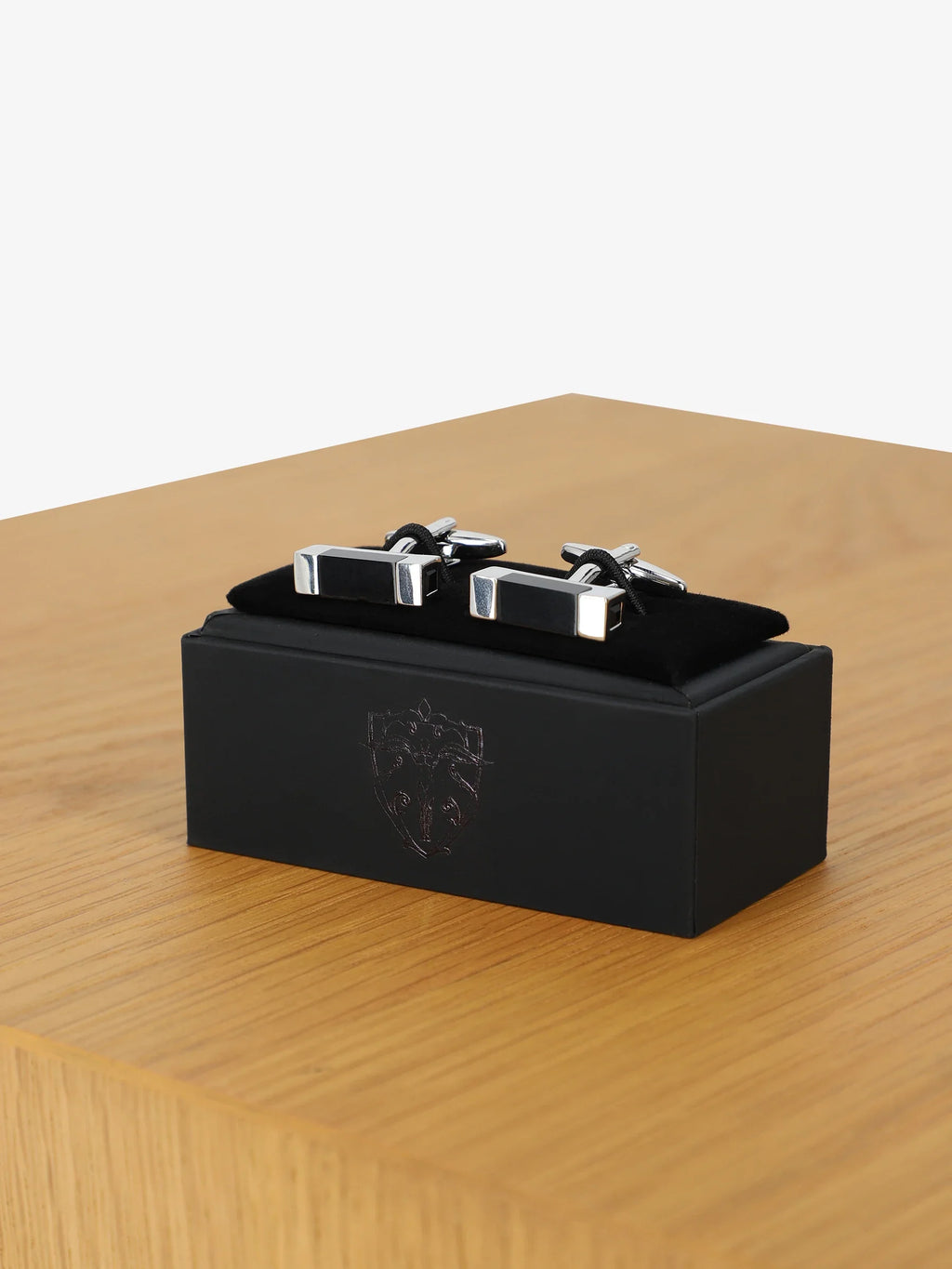 Boutons de manchette noirs - IZAC