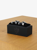 Boutons de manchette noirs - IZAC