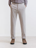 Pantalon flanelle beige clair - IZAC