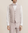 Gilet ville en laine majoritaire rose - IZAC
