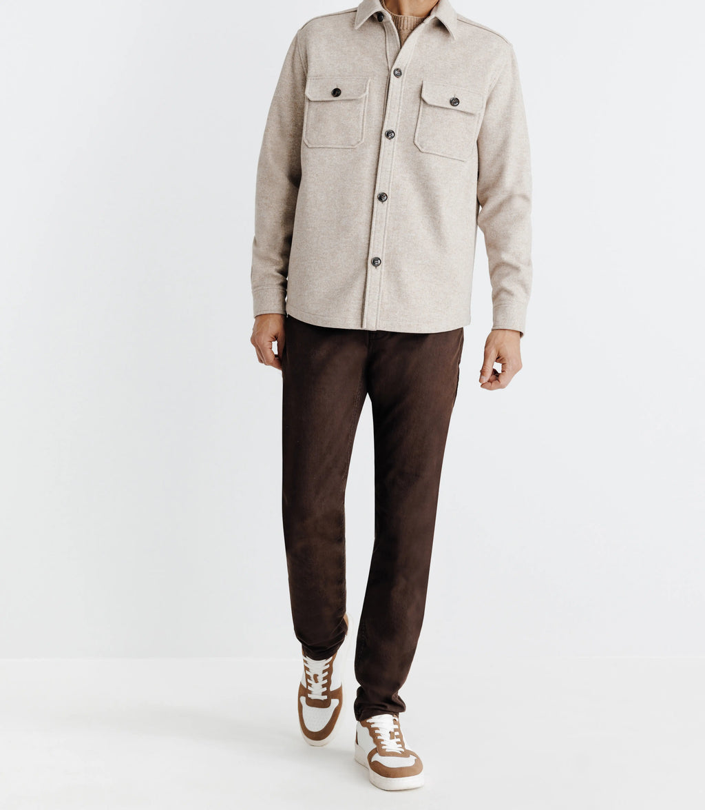 Veste avec poches beige - IZAC