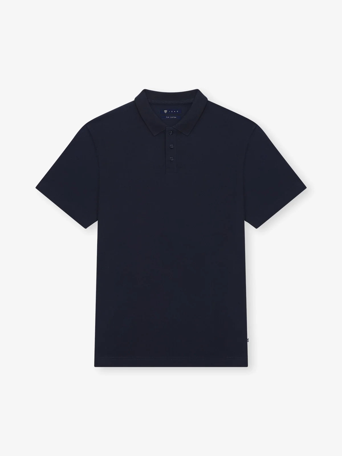Polo boutonné marine - IZAC