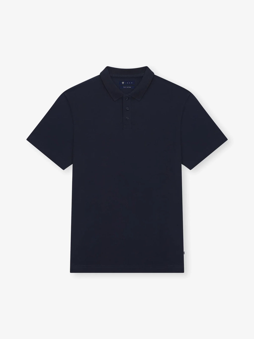 Polo boutonné marine - IZAC