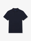 Polo boutonné marine - IZAC