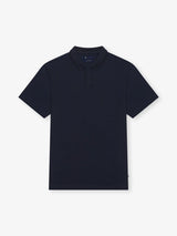 Polo boutonné marine - IZAC