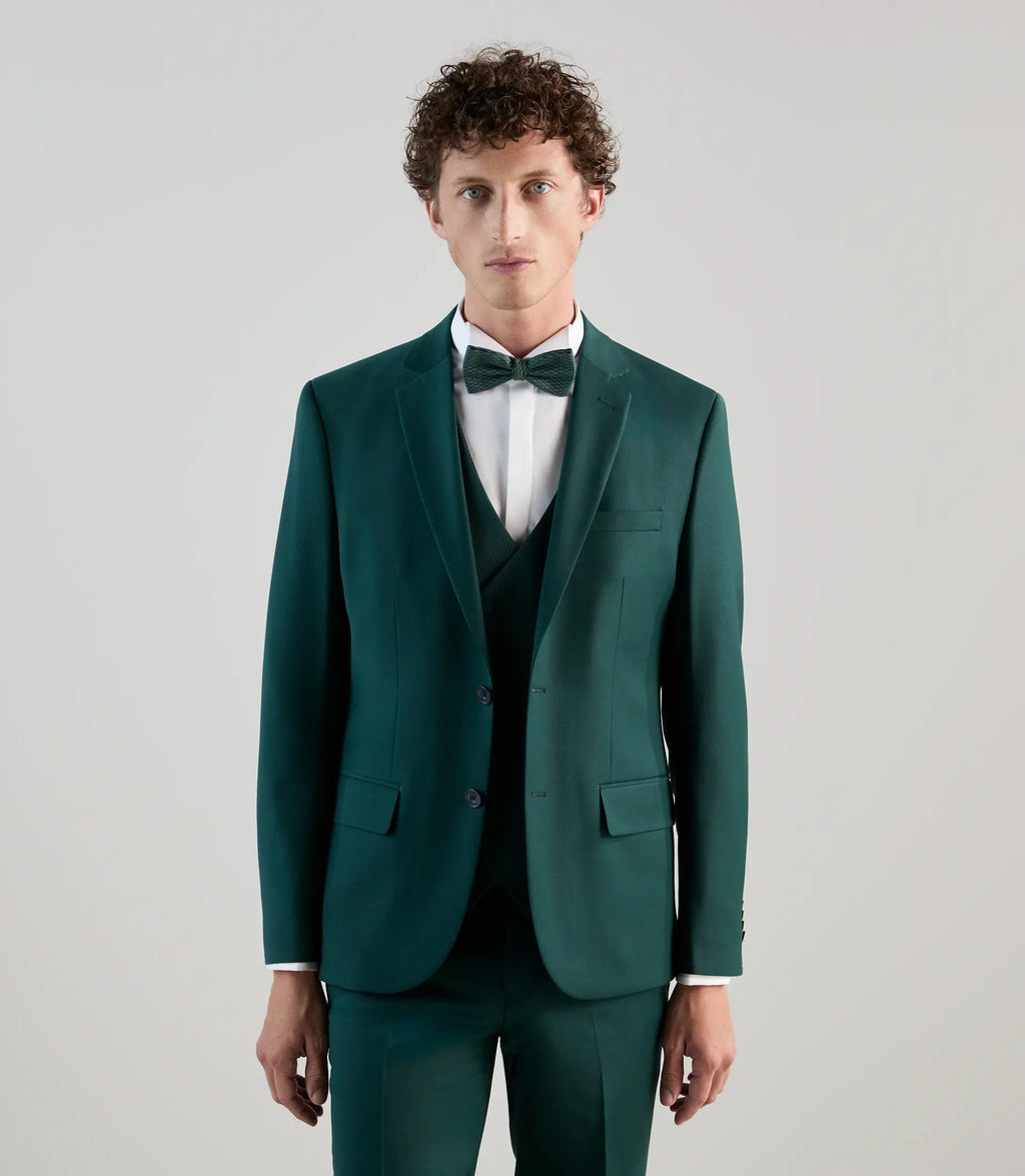 Costume 3 pièces de cérémonie vert f - IZAC