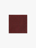 Pochette fantaisie bordeaux - IZAC