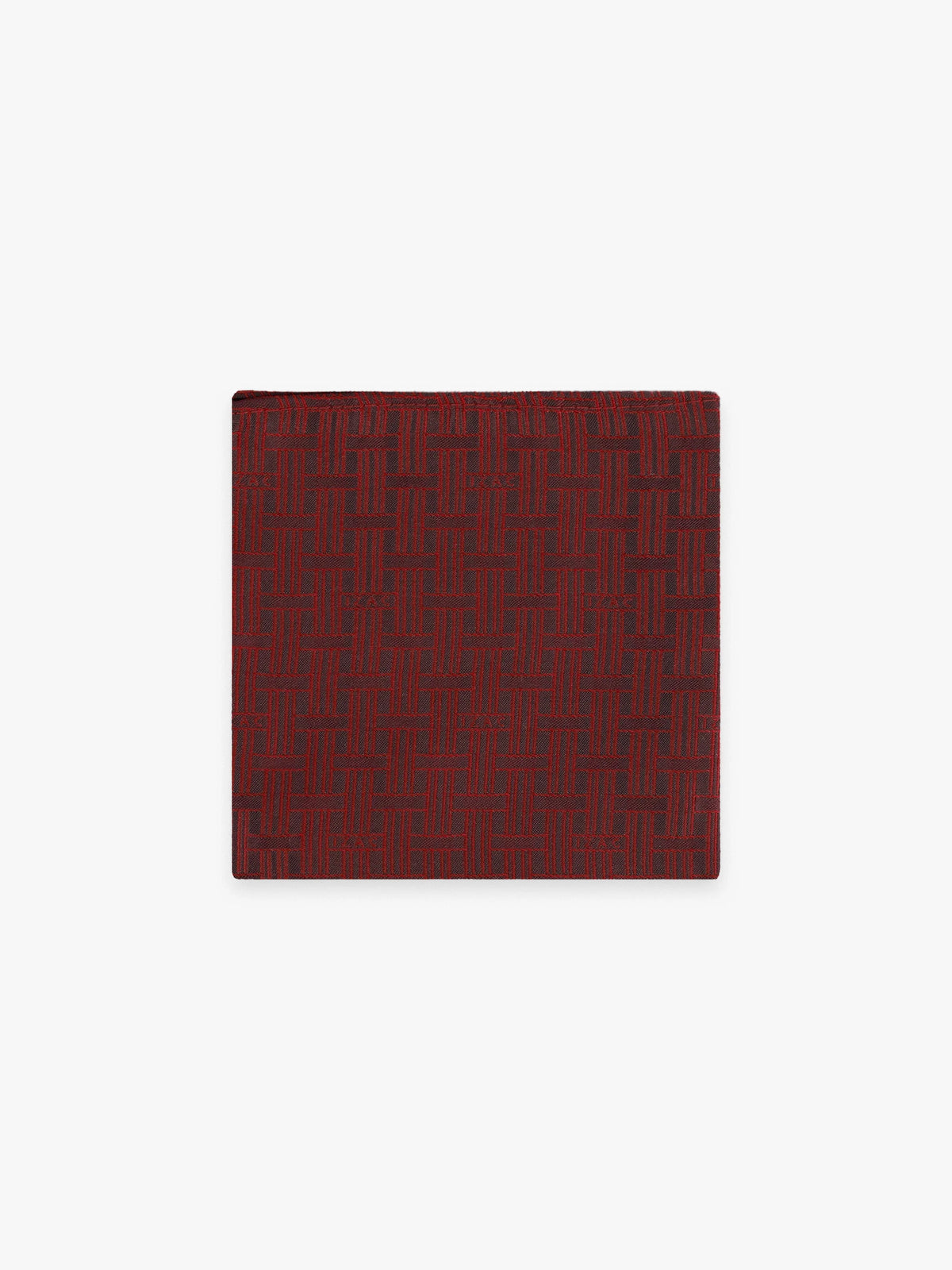 Pochette fantaisie bordeaux - IZAC