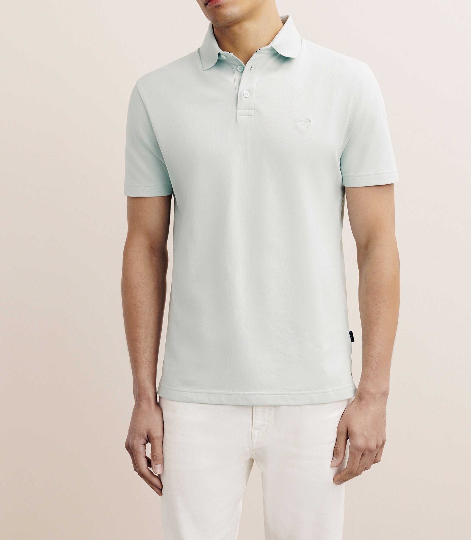 Polo piqué vert - IZAC