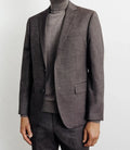 Costume avec boutons marron - IZAC