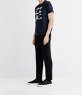 T-shirt col rond marine - IZAC