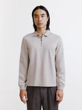 Polo zippé beige - IZAC