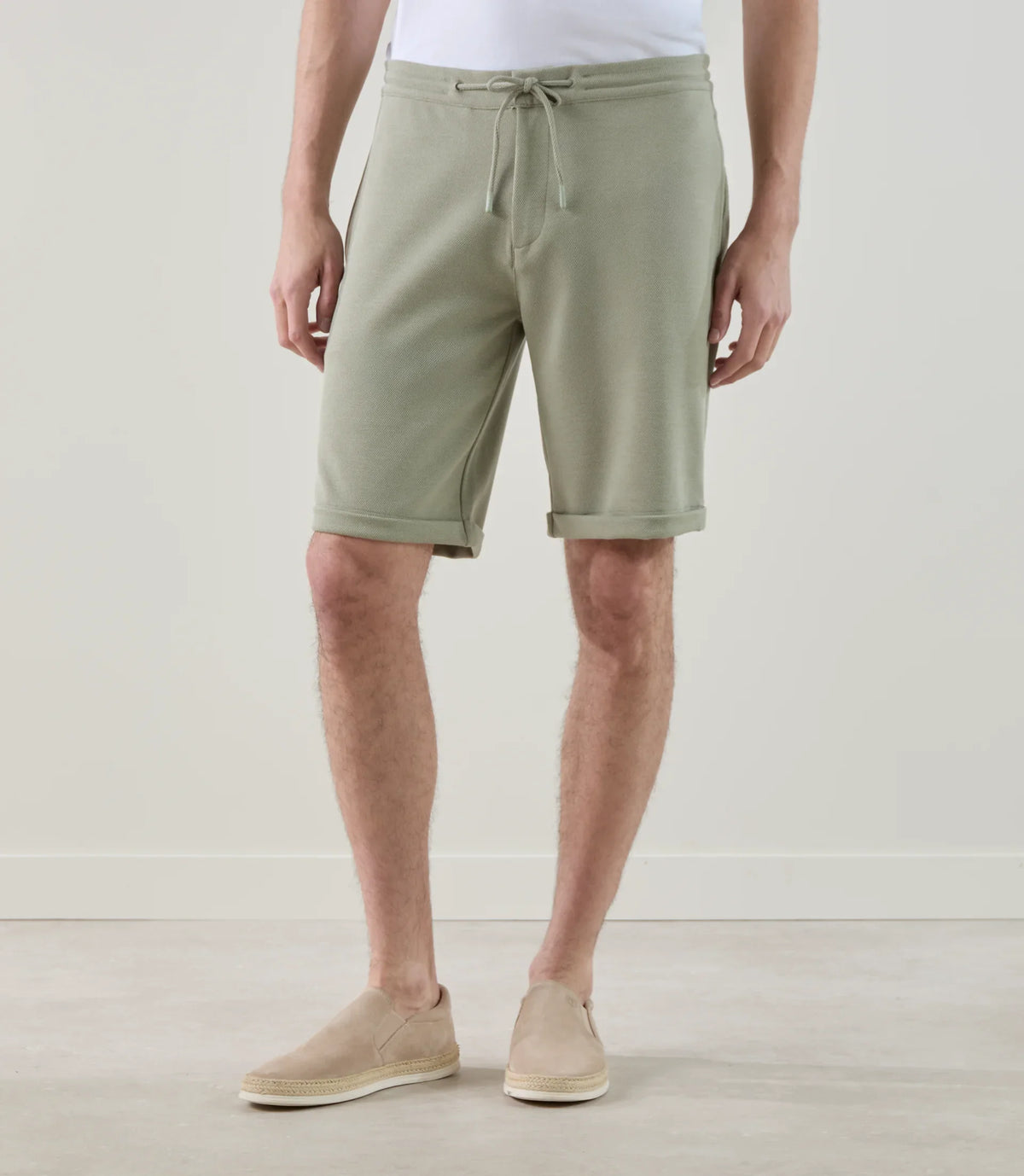 Bermuda en maille kaki - IZAC