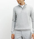 Pull col montant gris chiné - IZAC