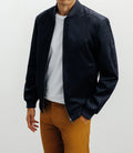Blouson col teddy marine - IZAC