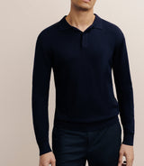 Pull col polo marine - IZAC