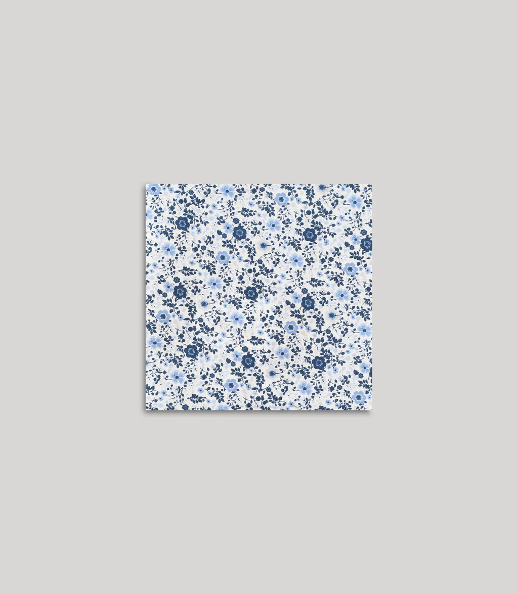 Pochette fantaisie bleue - IZAC