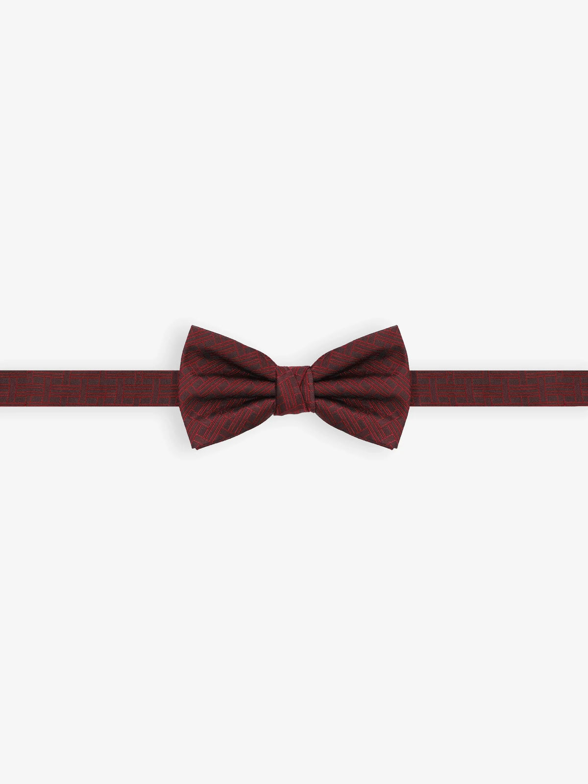Nœud papillon fantaisie bordeaux - IZAC