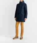 Parka à capuche marine - IZAC