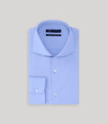 Chemise ville non iron bleu - IZAC