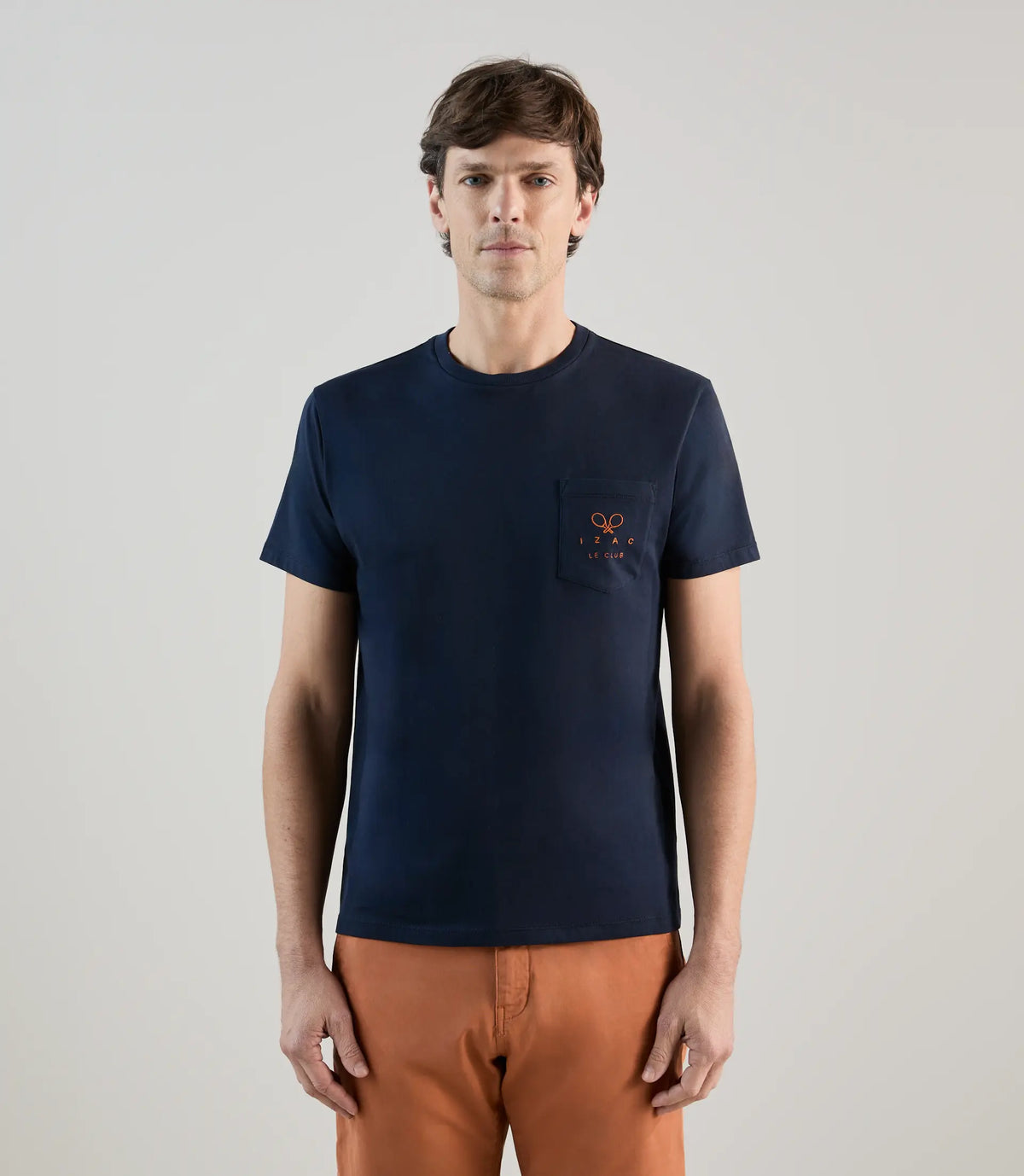 T-shirt à manches courtes marine - IZAC