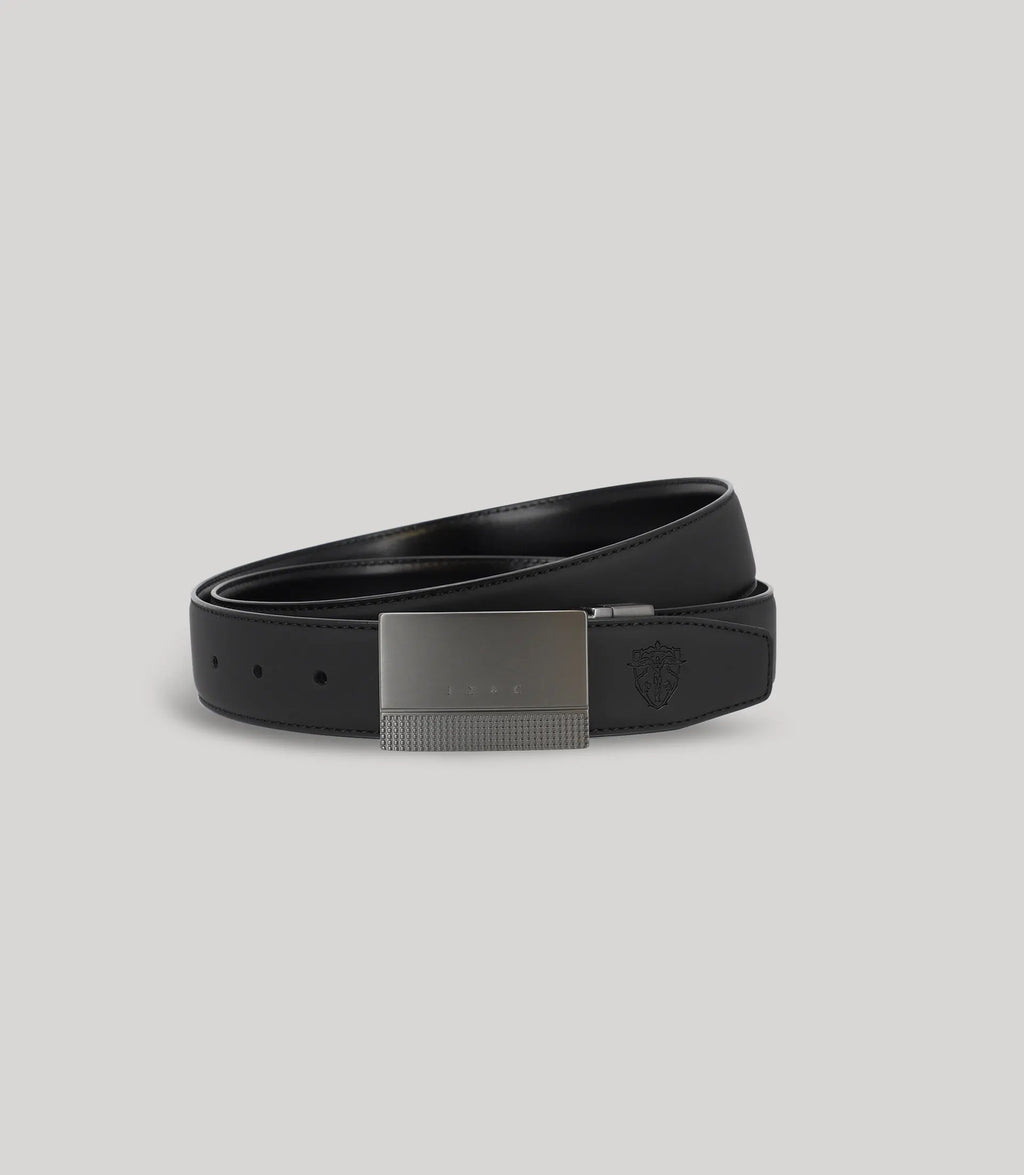 Ceinture réversible noire - IZAC