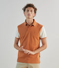 Polo piqué orange - IZAC