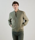 Blouson col teddy kaki - IZAC