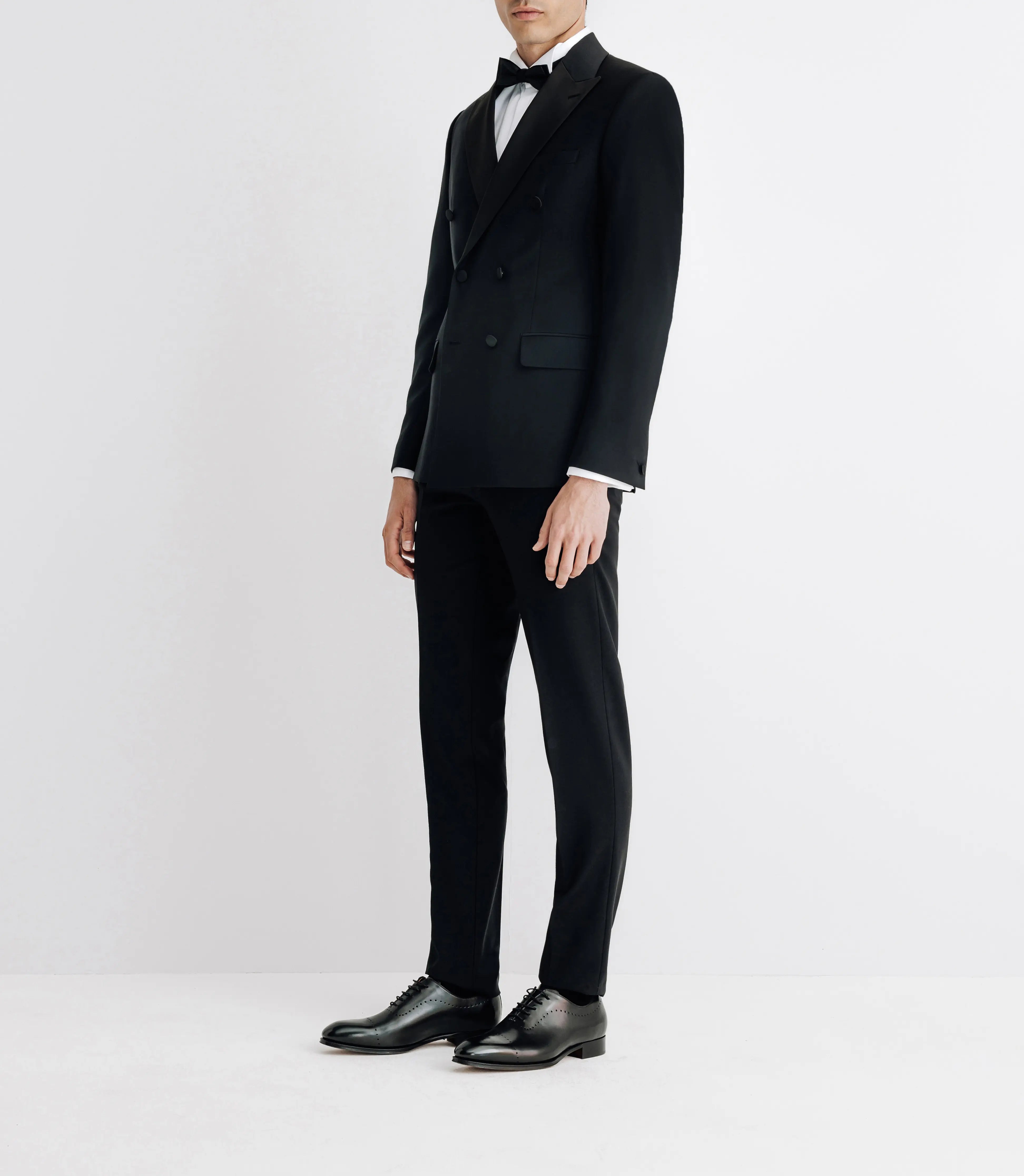 Costume croisé 6 boutons noir - IZAC