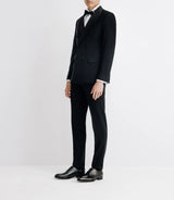 Costume croisé 6 boutons noir - IZAC