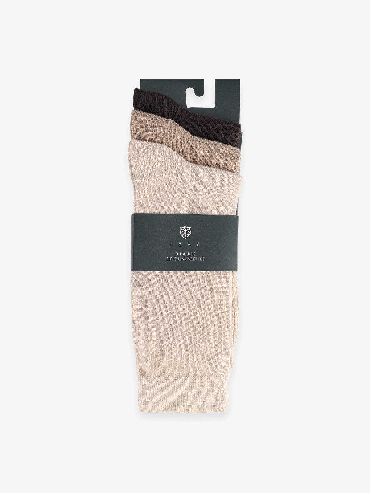 Pack de chaussettes beiges - IZAC