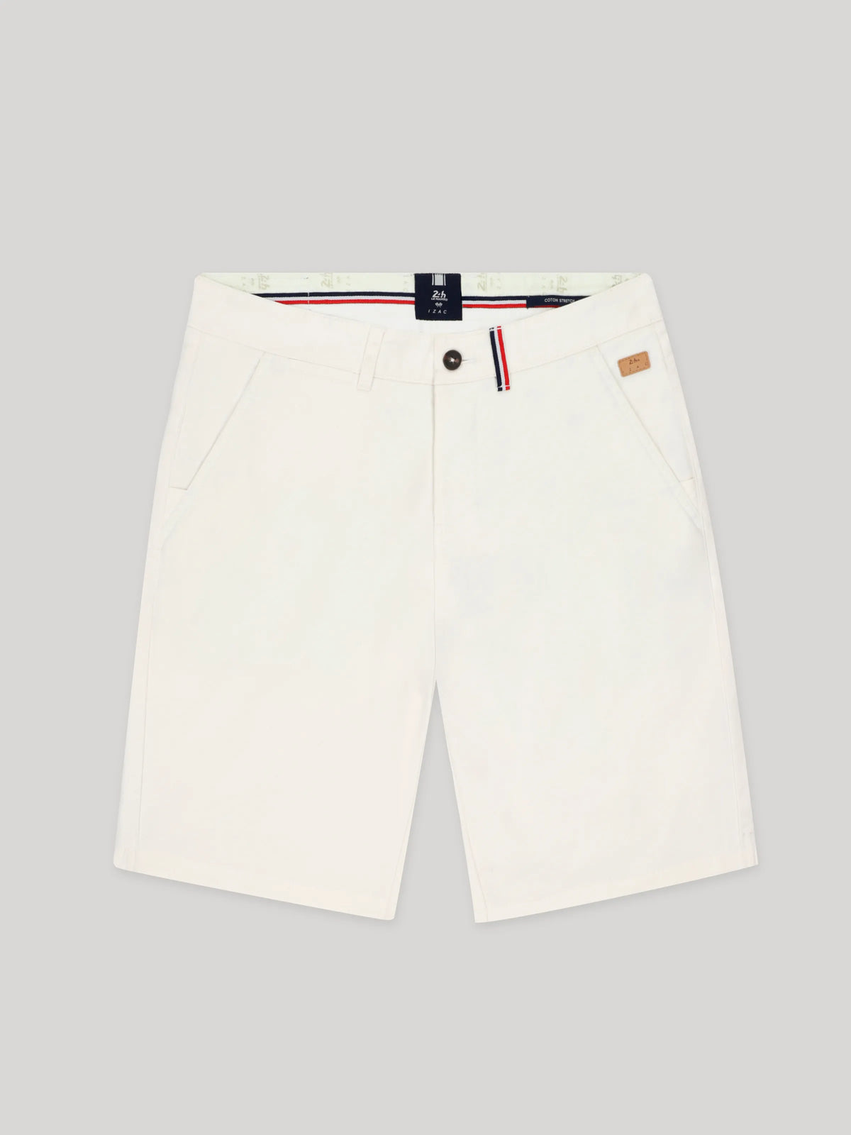 Bermuda chino écru 24h Le Mans - IZAC
