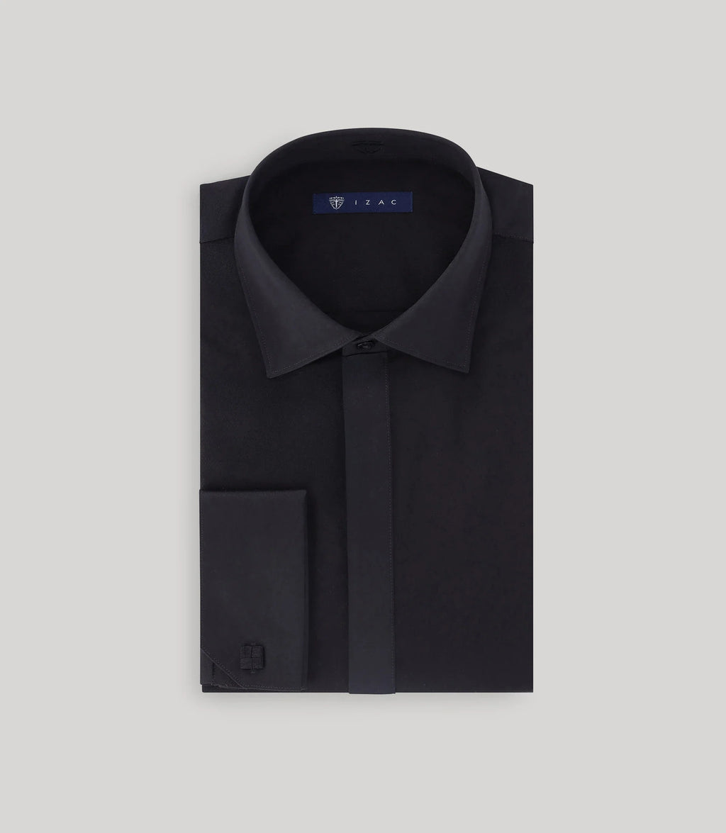 Chemise cérémonie noire - IZAC