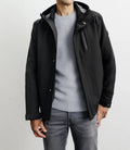 Parka courte 3 en 1 noire - IZAC